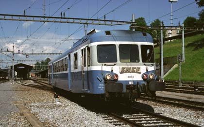 SNCF X 2835 in La Chaux-de-Fonds