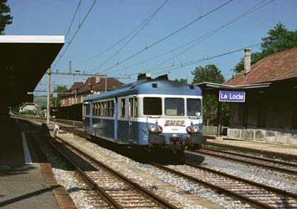 SNCF X 2835 in Le Locle