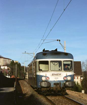 SNCF X 2844 bei Le Locle