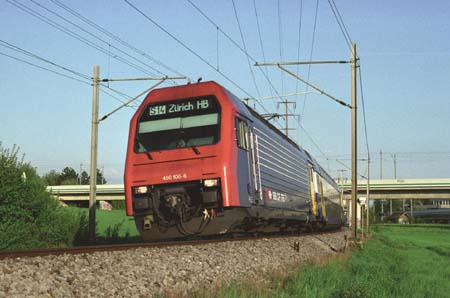 SBB Re 450 108 bei Dübendorf