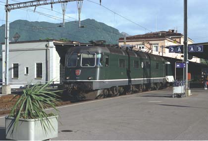 SBB Re 6/6 in Lugano