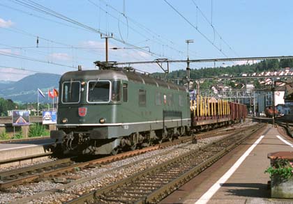 SBB Re 6/6 in Wädenswil