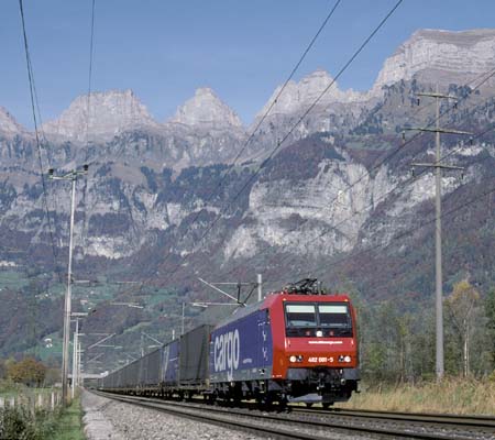 SBB Re 482 001 bei Walenstadt