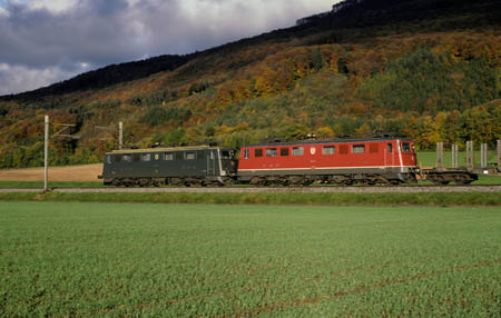 SBB 2x Ae 6/6 bei Oensingen