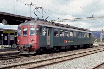 RBe 4/4 1402 in Busswil