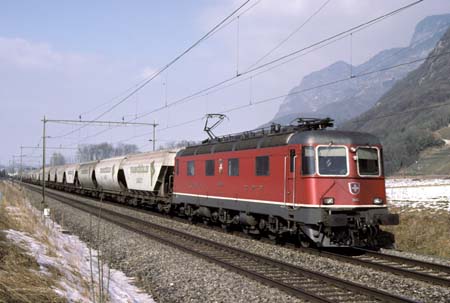 SBB Re 6/6 bei Yvorne