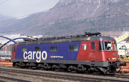 SBB Re 620 055 in Aigle