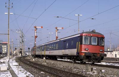 RBe 540-Pendel in Romanshorn