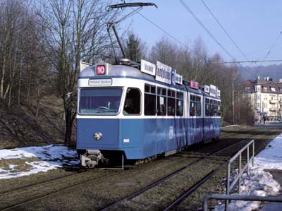 VBZ Be 4/6 beim Milchbuck