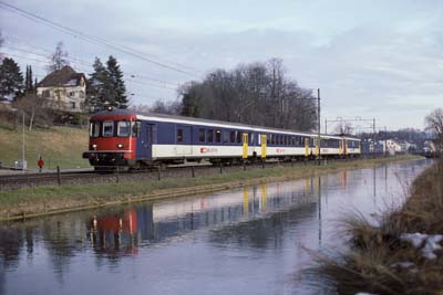 RBe 540-Pendel bei Bürglen