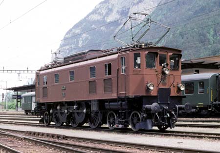 SBB Ae 3/6 II 10439 in Erstfeld
