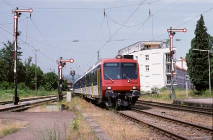 RBDe 561-Pendel in Lörrach [D]