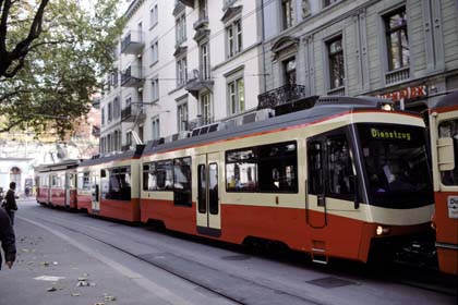 Überführung des FB Be 4/6 61 zum FB-Depot in der Forch