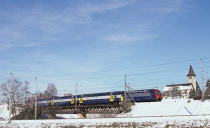 SBB Re 450-Pendel bei Wetzikon