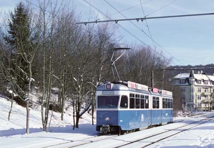 VBZ Be 4/6 1673 in Zürich Irchel