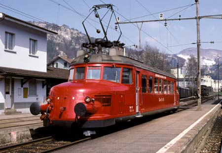 OeBB RBe 2/4 202 in Balsthal