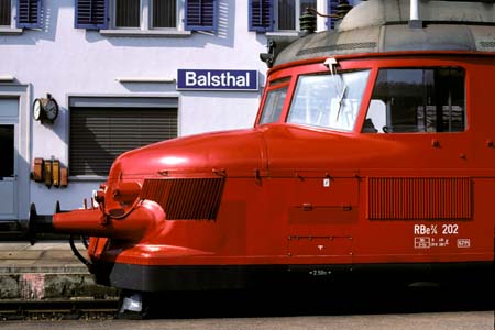 OeBB RBe 2/4 202 in Balsthal