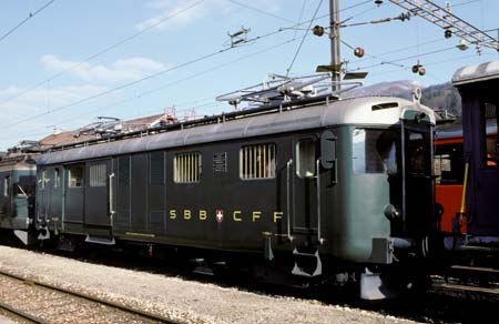 OeBB RFe 4/4 601 in Balsthal