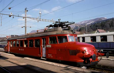 OeBB RBe 2/4 202 in Balsthal