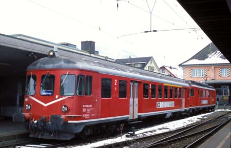 SOB ex-RM BDe 576 060 in Einsiedeln