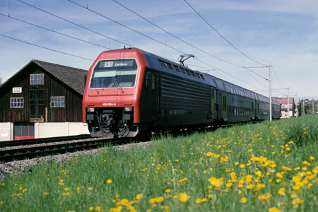 SBB Re 450-Pendel bei Uetikon