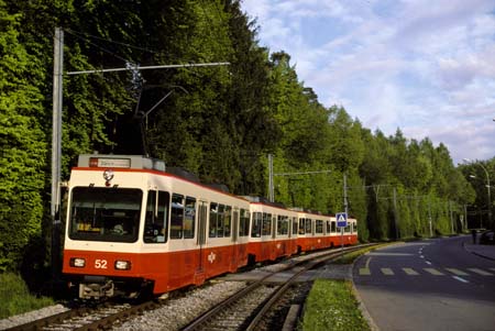 FB 4x Be 4/4 bei Waldburg