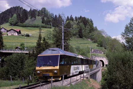 MOB Golden Pass Panoramic Express bei Rougemont