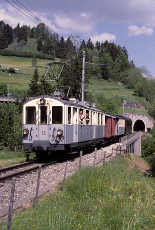 MOB BCFe 4/4 11 bei Rougemont