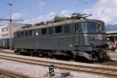 SBB Ae 6/6 11408 in Olten