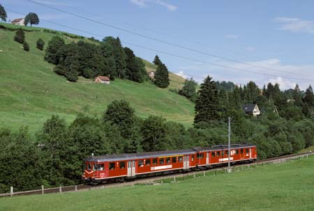 SOB ex-RM BDe 576 060 bei Biberbrugg