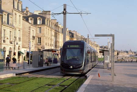 Tram C Alstom Citadis TGA 302 umschalten auf APS