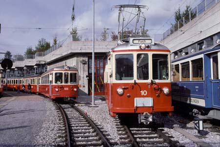 FB BDe 4/4 10 in der Forch