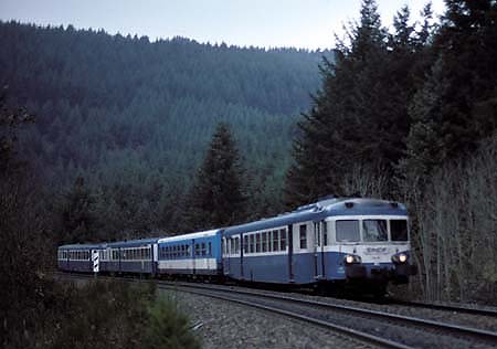 SNCF 2x X 2800 in der rampe des Sauvages