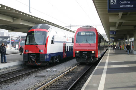 SBB RABe 514 in Zürich HB