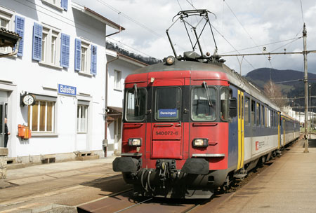 SBB RBe 540 072 in Balsthal