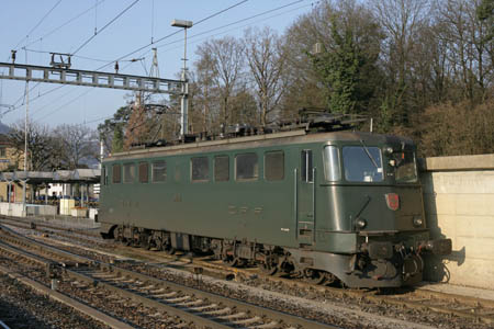 SBB Ae 6/6 11505 in Hntwangen-Wil