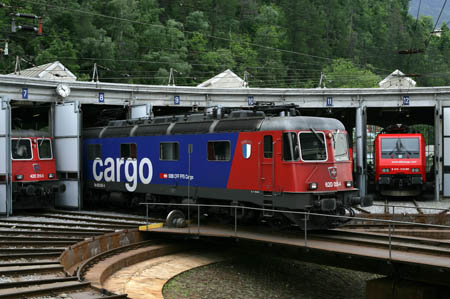 SBB Re 620 055 in Brig