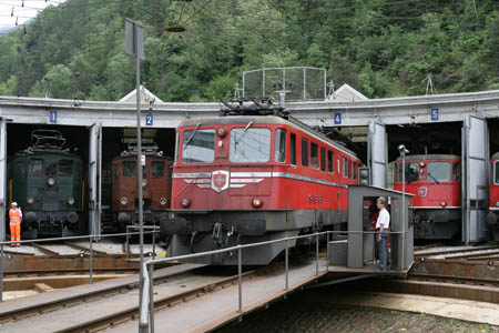 SBB Ae 6/6 11423 in Brig