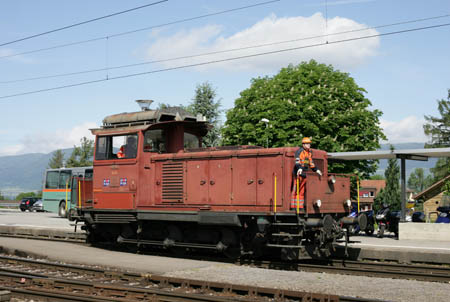 SBB Em 3/3 18810 in Estavayer-le-Lac