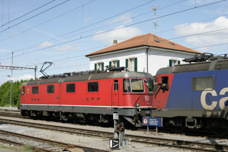 SBB Re 6/6 11601 in Estavayer-le-Lac