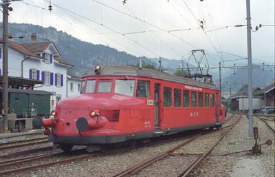 OeBB RBe 2/4 202 in Balsthal