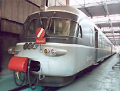 SBB RABe EC 1053 im Depot Zürich