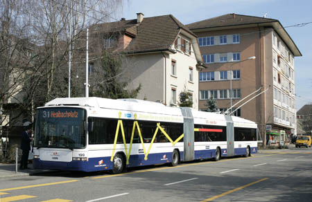 VBZ DGT Tb 199 (TPG ex-783) in Zrich Micafill