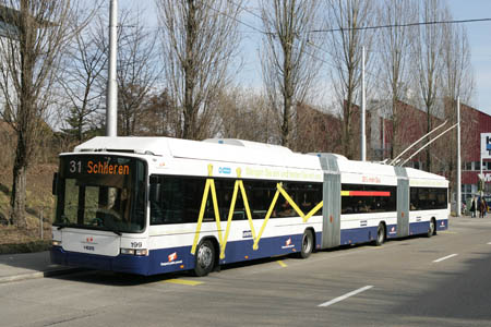 VBZ DGT Tb 199 (TPG ex-783) in Zrich Micafill