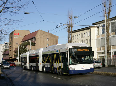 VBZ DGT Tb 199 (TPG ex-783) in Zrich Micafill