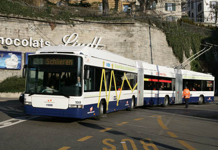 VBZ DGT Tb 199 (TPG ex-783) in Zrich Micafill