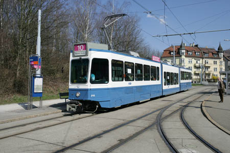 VBZ Be 4/8 in Zürich Irchel