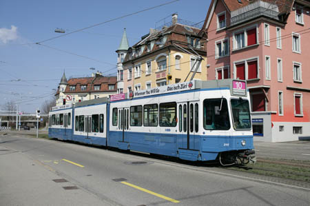 VBZ Be 4/8 in Zürich Irchel