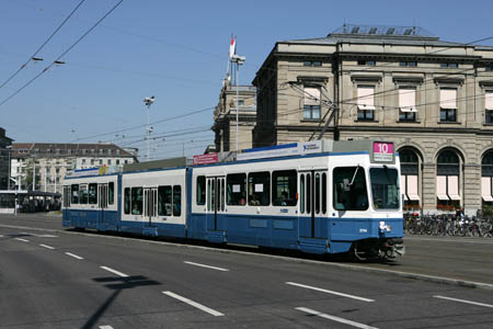 VBZ Be 4/8 in Zürich Bahnhofplatz