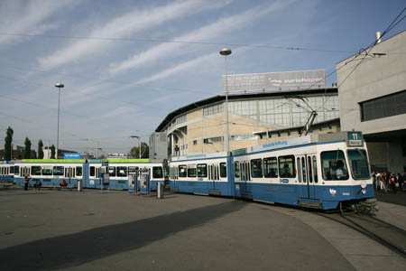 VBZ Be 4/6 & Be 4/6 in Zürich Messe/Hallenstadion